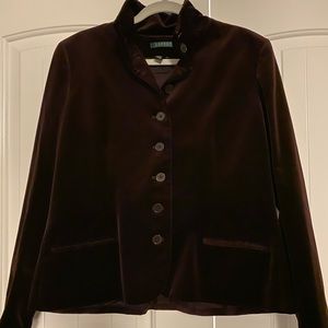 Lauren Ralph Lauren size 16 mock neck jacket